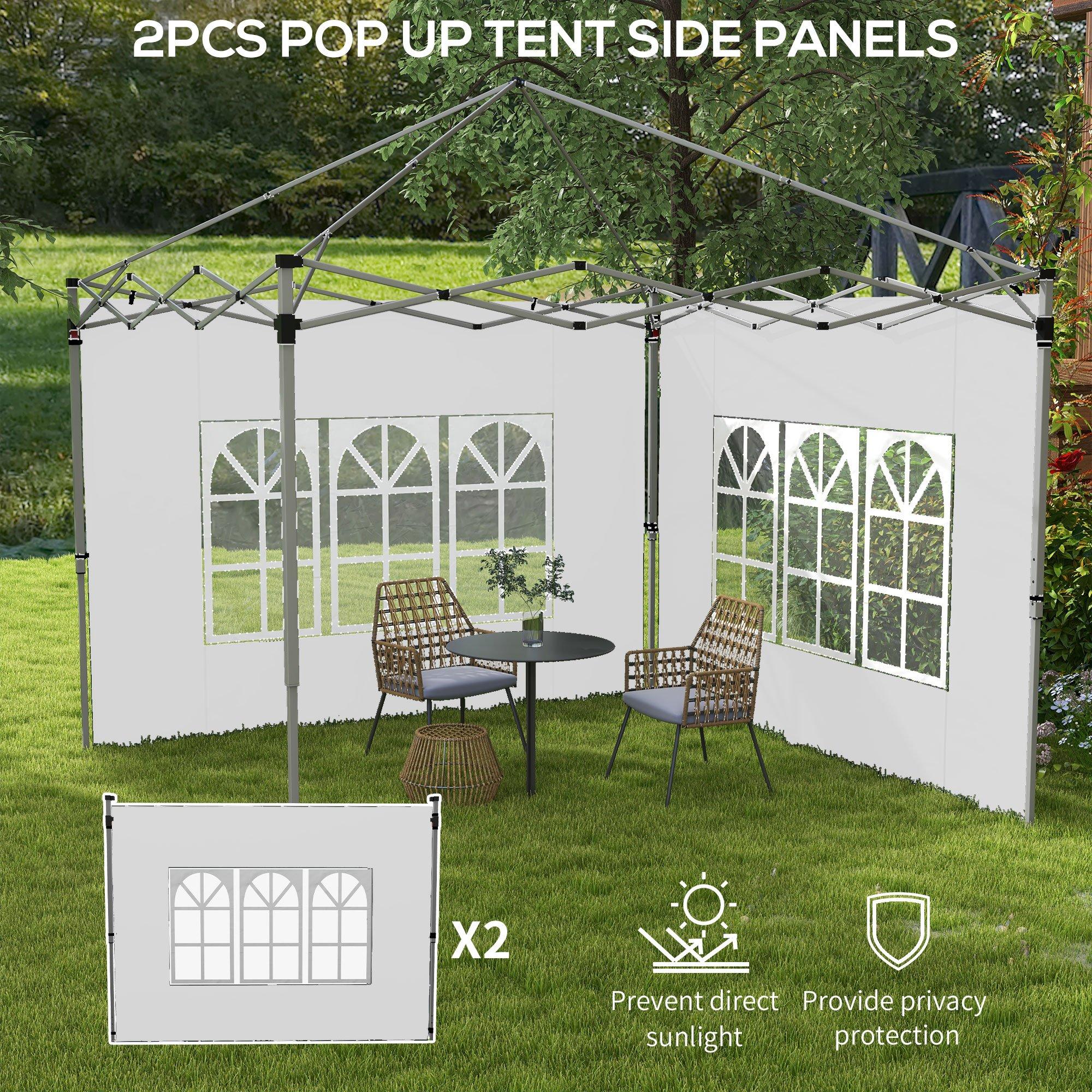 Gazebos 3x3 outlet with side panels