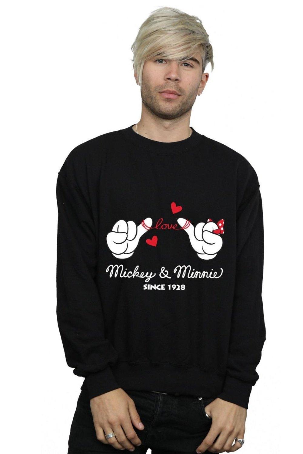 Mickey mouse hot sale hands sweatshirt