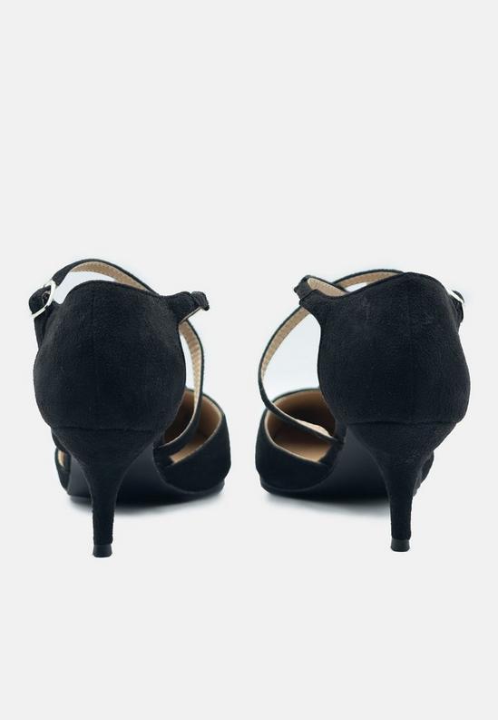 Where's That From 'Kennedi' Low Kitten Heel With Crossover Strap 5