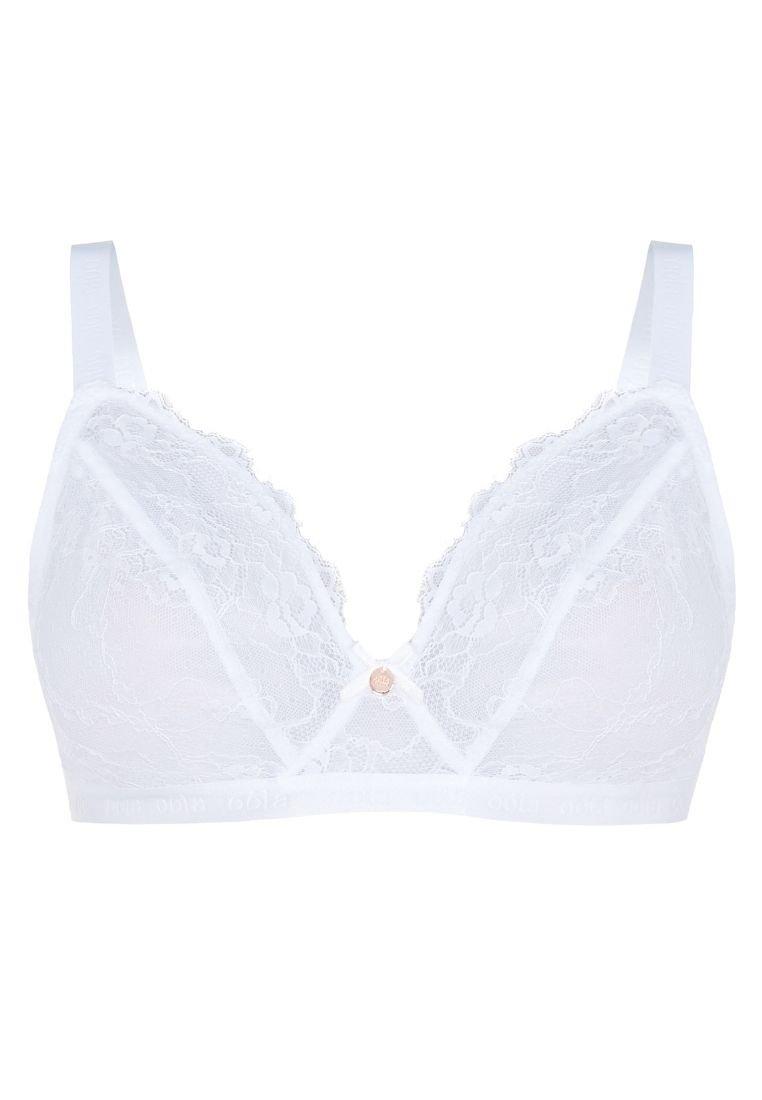 Aoochasliy Bras for Women Clearance Underwire Lace Sexy Comfortable  Breathable Anti-exhaust Printing Non-Wired Bra 