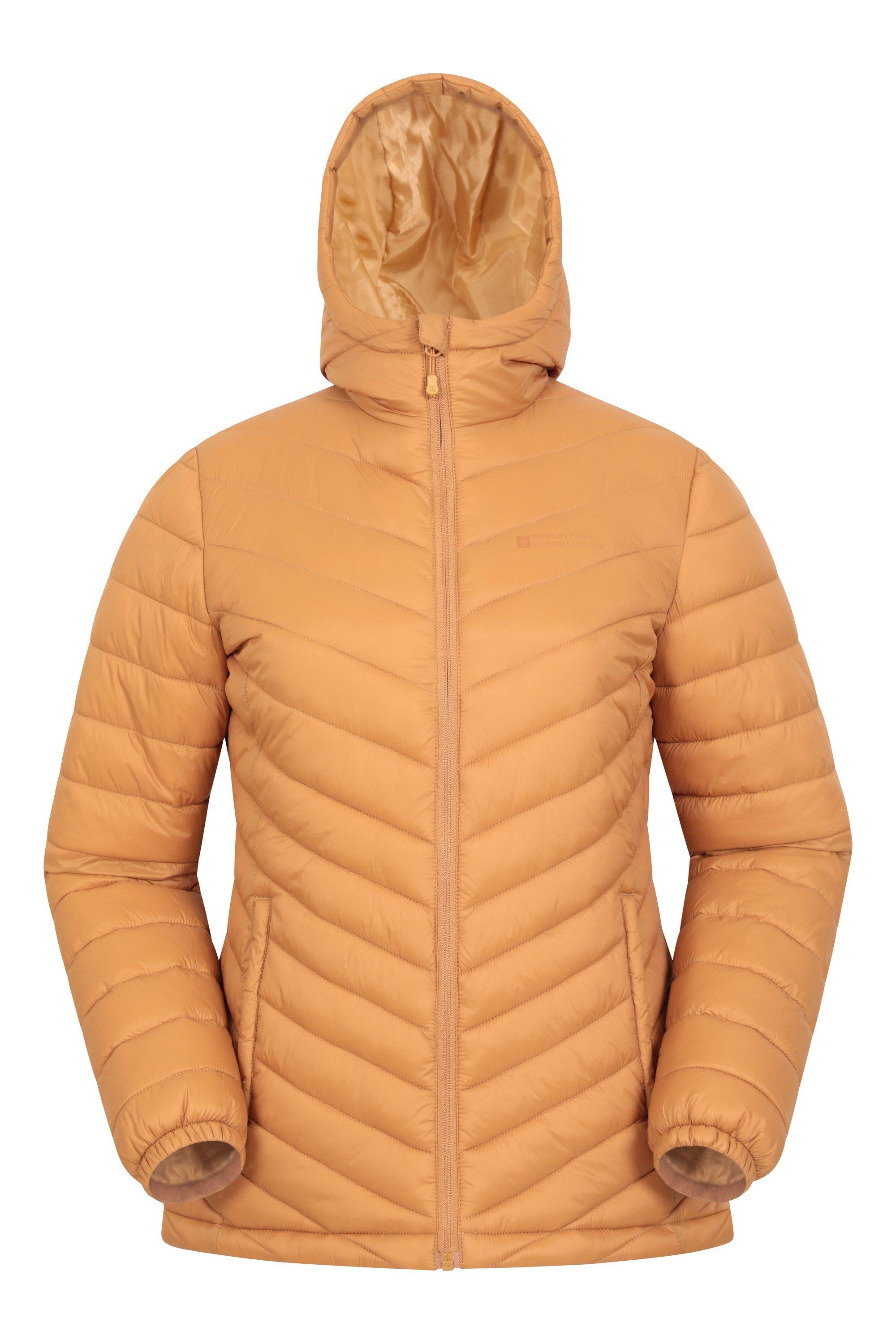 Mountain Warehouse Seasons Womens Padded Jacket - Winter Warm Coat Beige 0