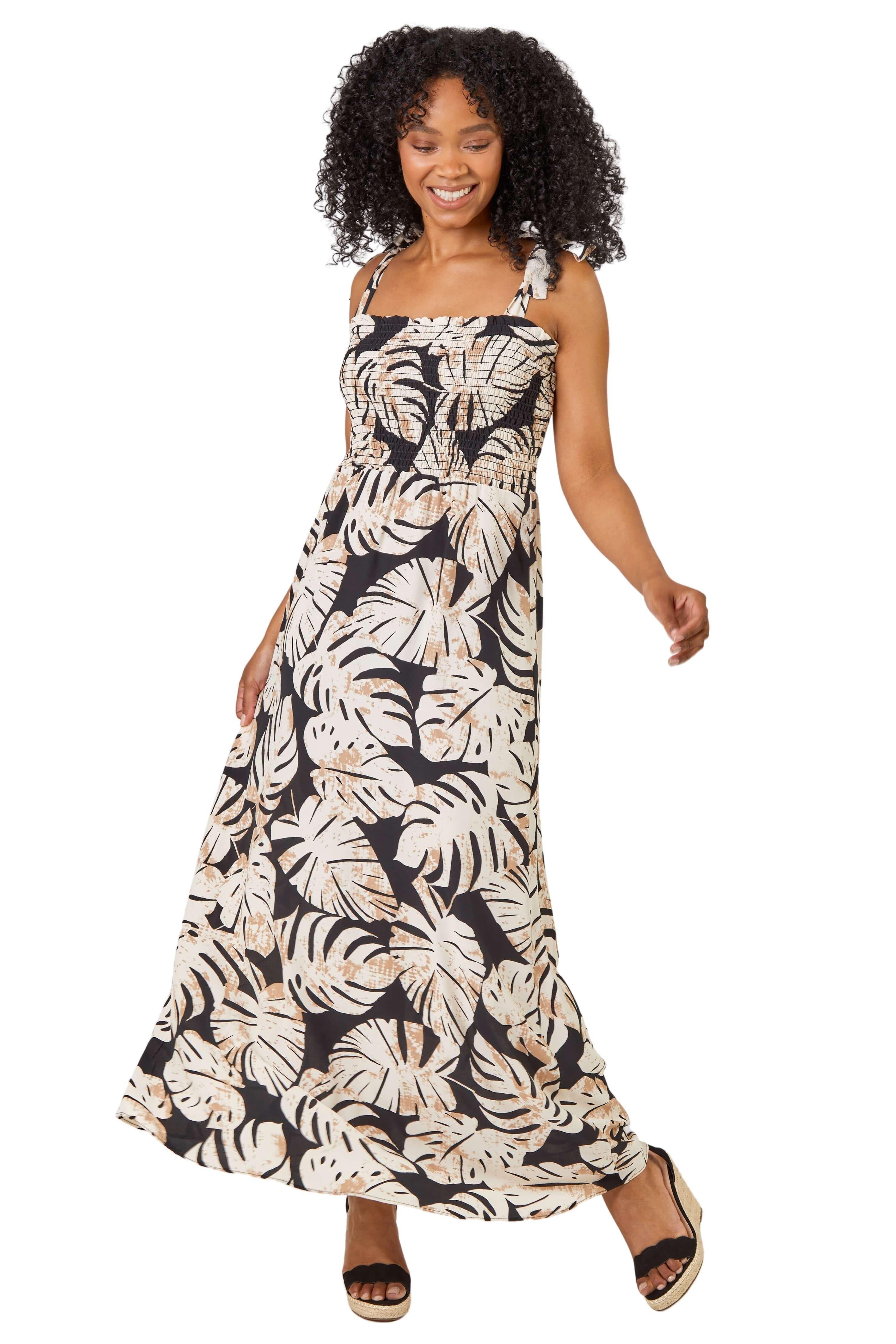 Petite tropical hot sale maxi dresses