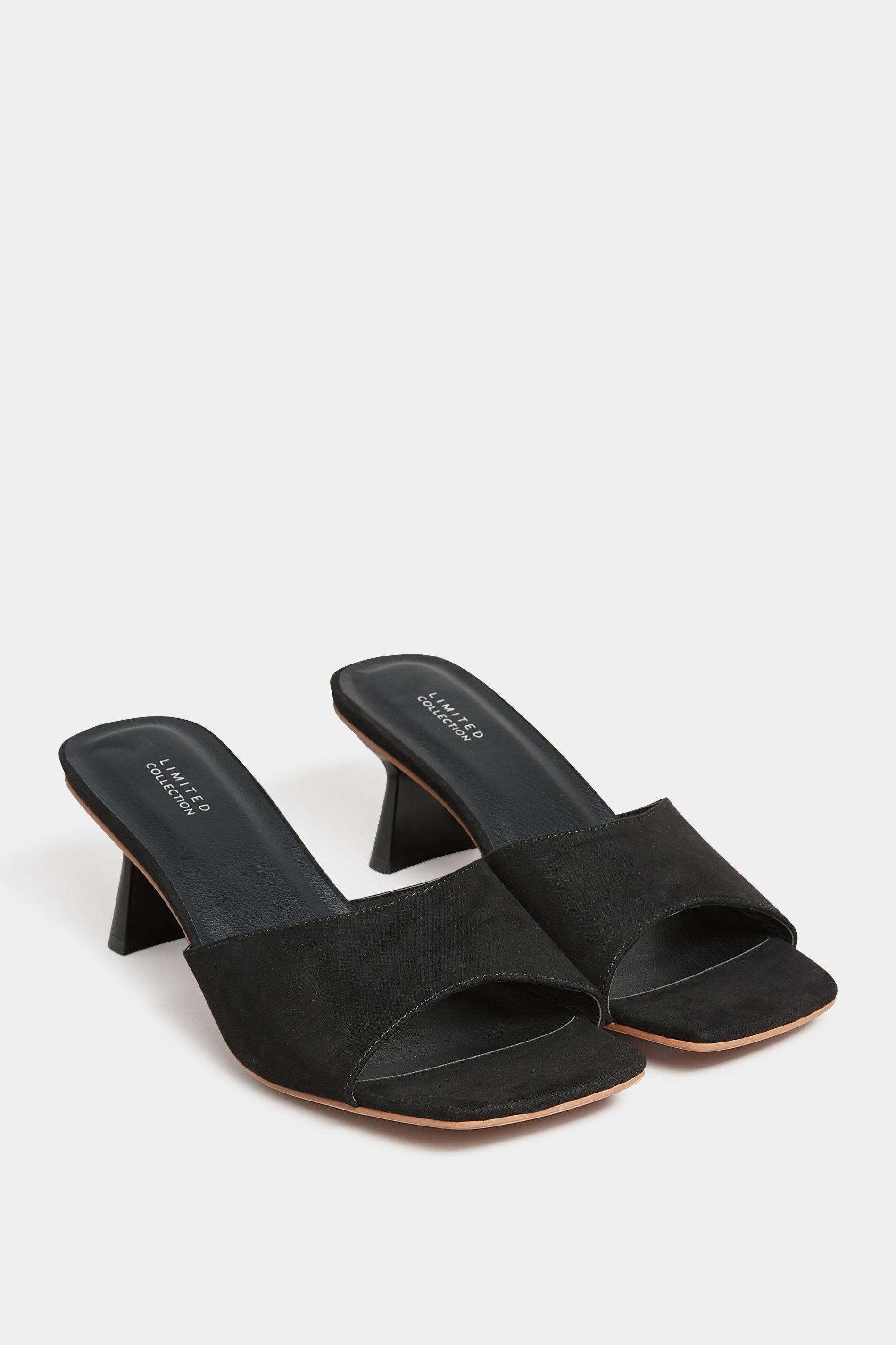 Extra wide clearance fit mules