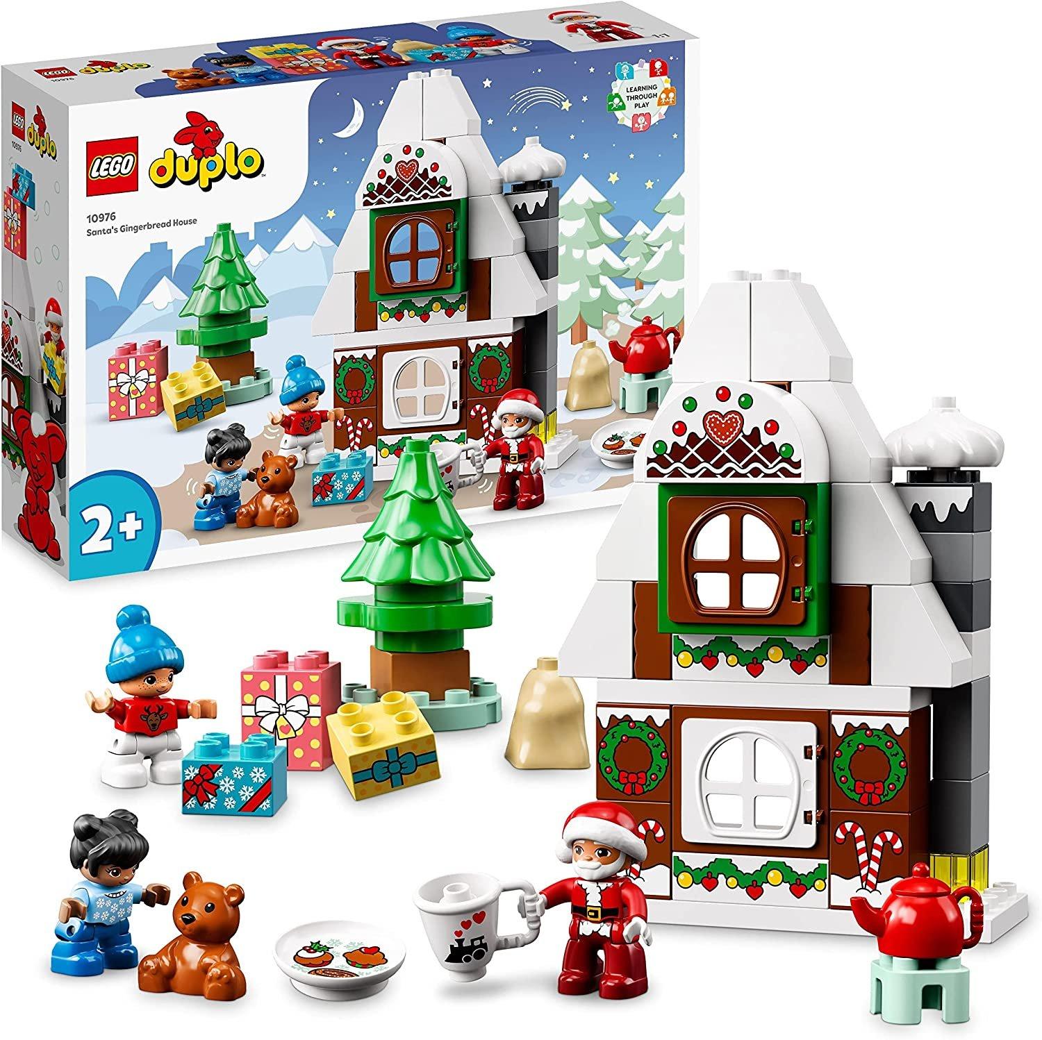 Construction Toys Duplo Town Santa S Gingerbread House Lego