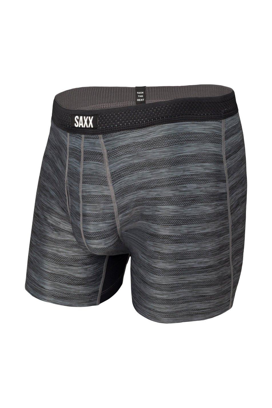 Saxx Men's Underwear - Droptemp Cooling Mesh Boxer Brief Fly with