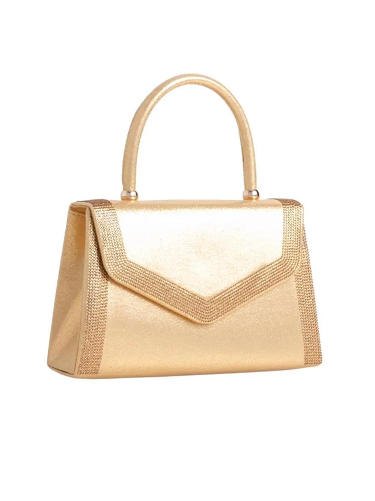 Bags & Purses, Diamante Encrusted Top Handle Bag