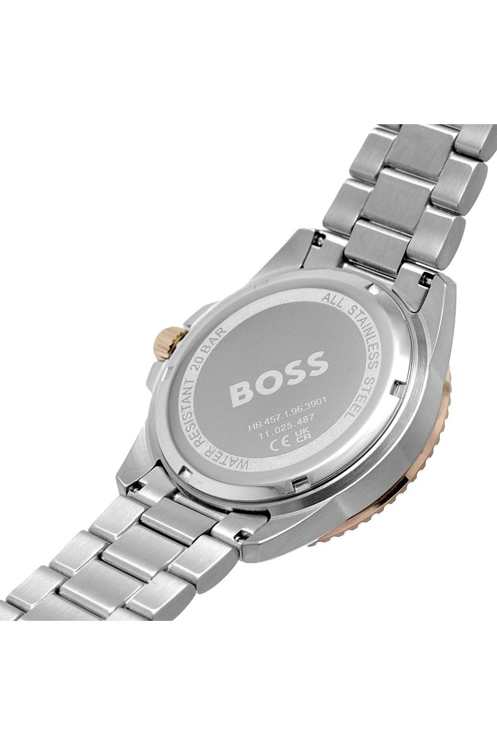 Watch Ace Fashion 1514012 Watches Quartz Steel Analogue BOSS | - Stainless |