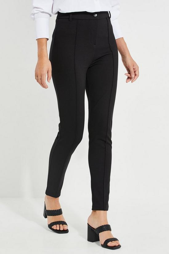 Trousers, Threadbare Slim Fit Stretch Ponte Trousers