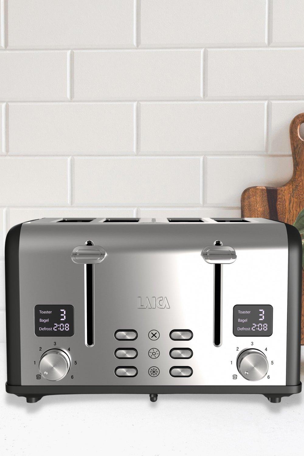 ISEO 4 slice digital toaster – LAICA