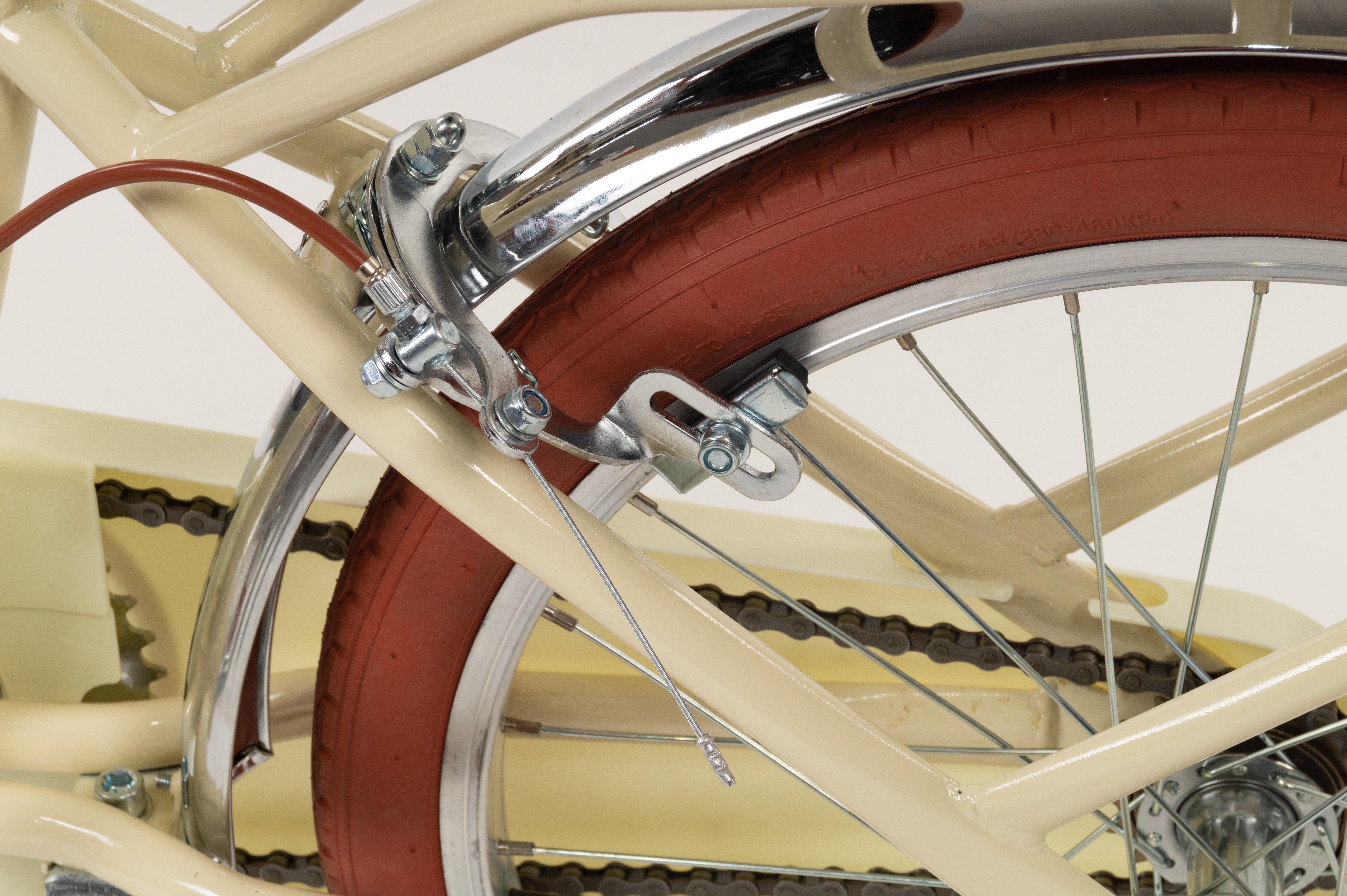 Bicicleta 20 Vintage Beige 6/9 años Toimsa