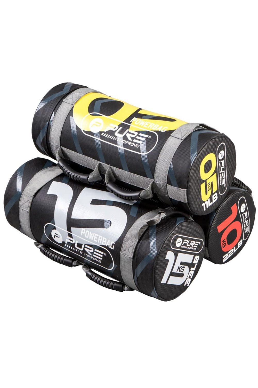 Sports Equipment  Pure2improve Power Bag 15kg Black/grey