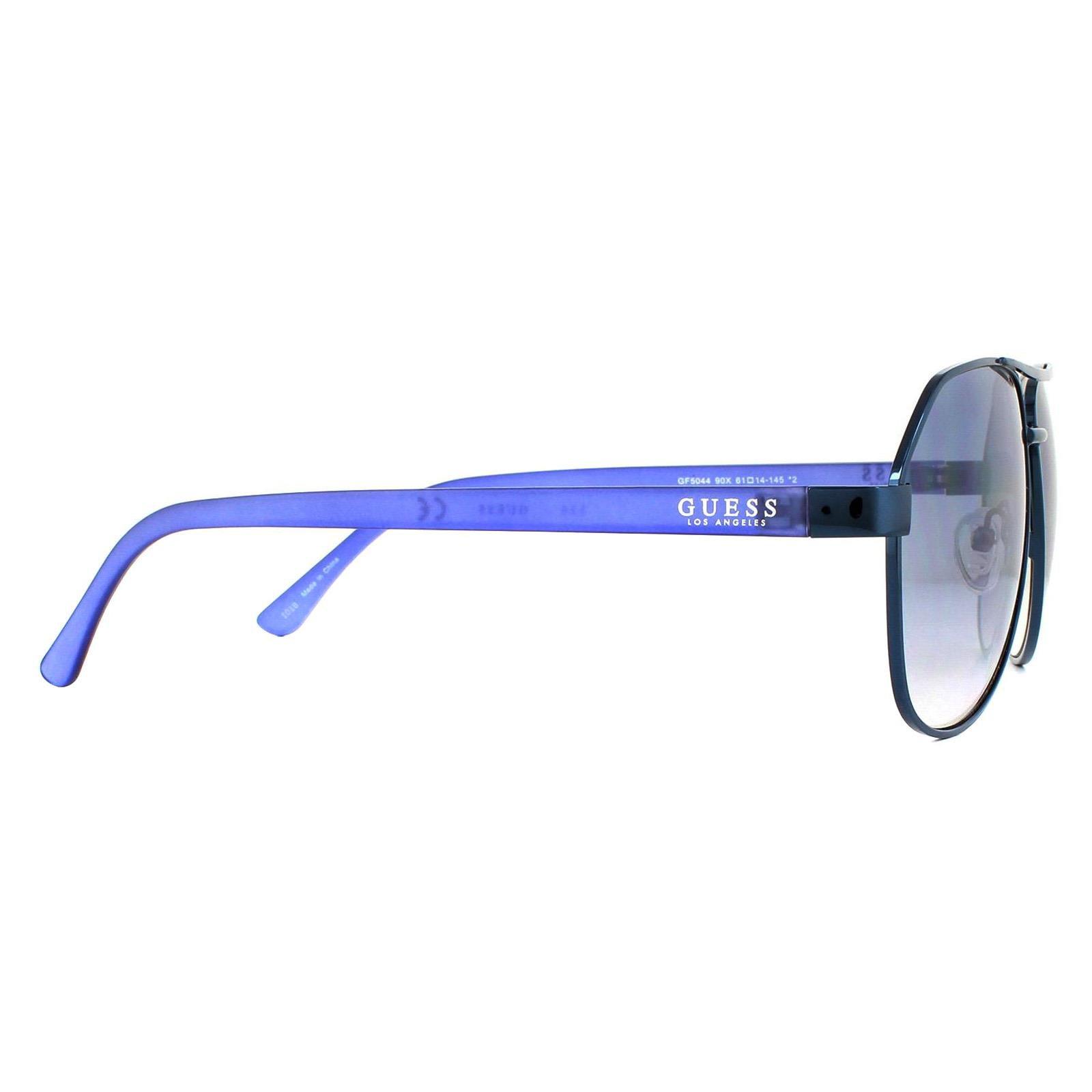 Guess sunglasses blue on sale mirror